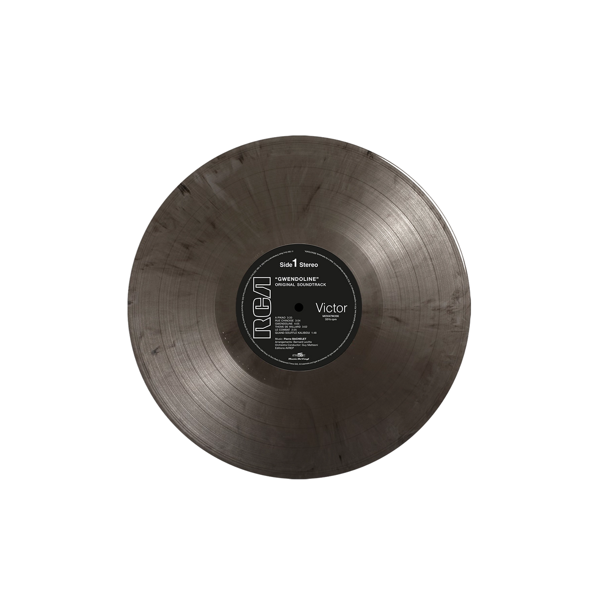 Gwendoline (Score) (Silver/Black Marble 180g, Limited, Numbered) Vinyl Record
