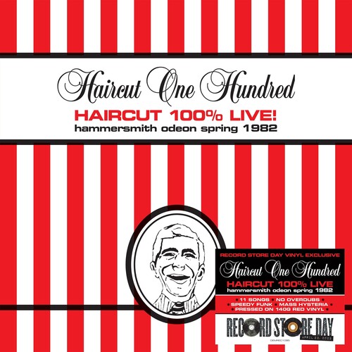 Haircut 100 Percent Live (Hammersmith Odeon 1982) (RSD 4.22.23) (Vinyl) Vinyl Record