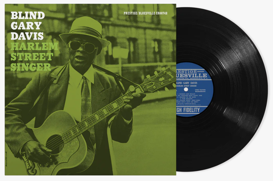 Harlem Street Singer (Bluesville Acoustic Sounds Series) Vinyl Record