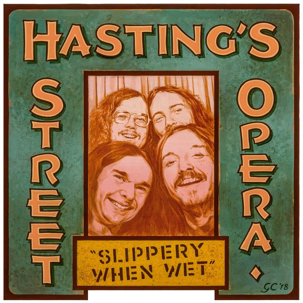 Slippery When Wet Vinyl Record