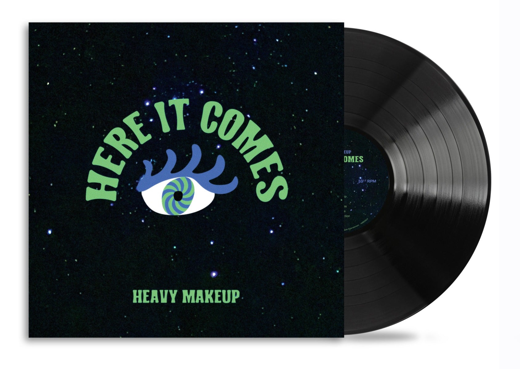 Heavy Makeup Here It Comes Vinyl Record