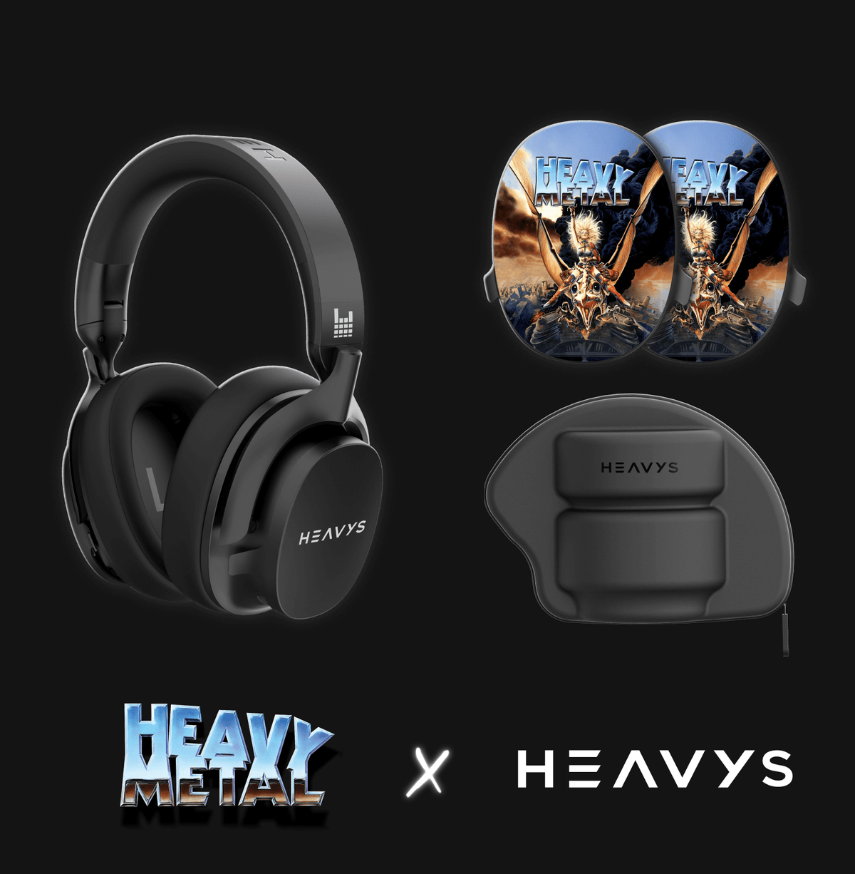 Heavys Headphones + Shells Bundle
