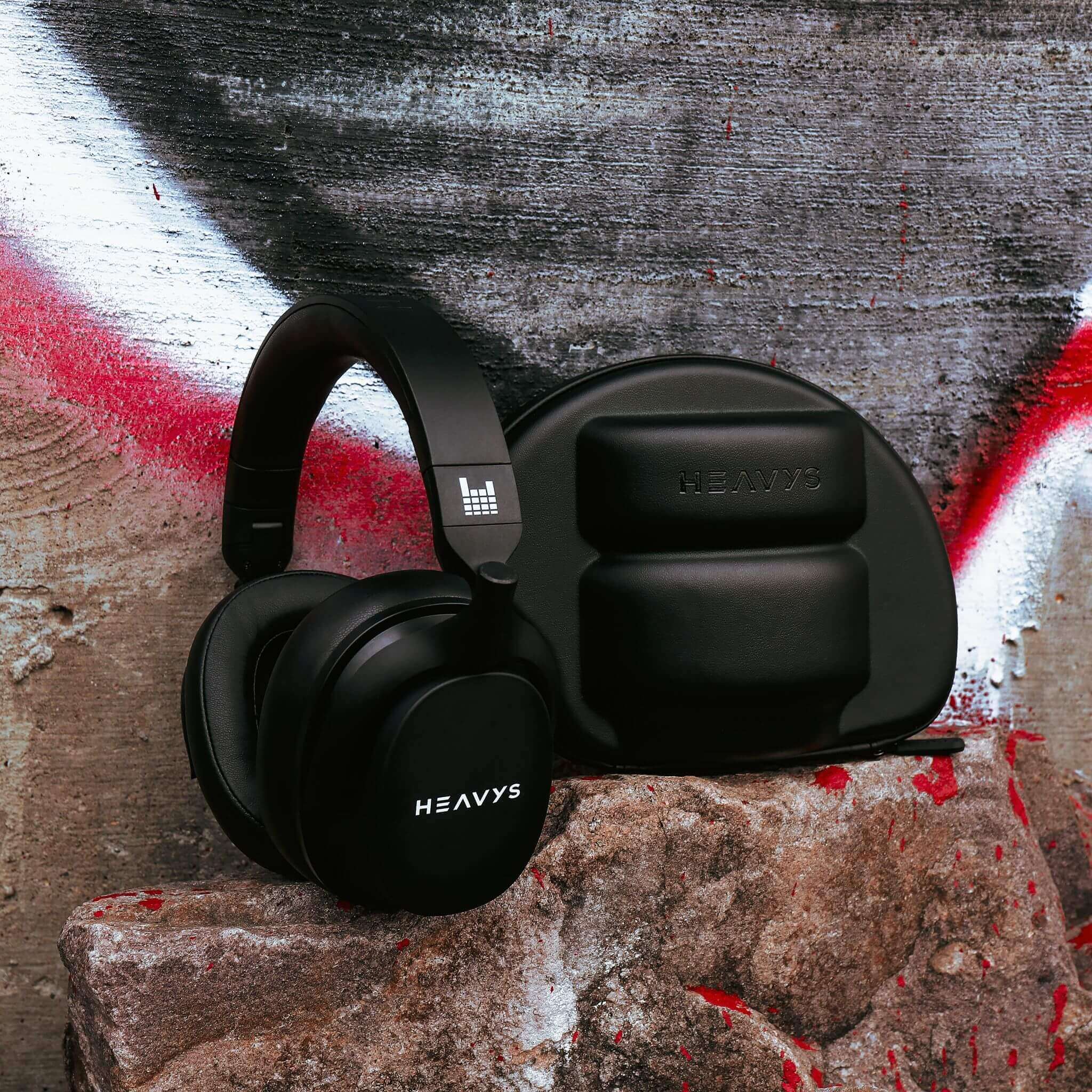 Heavys H1H Headphones + Earbuds Bundle