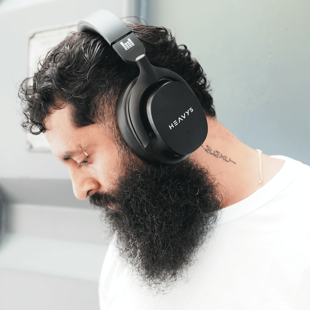 Nuclear Blast Records Official Limited Edition HEAVYS Headphone Shells & Headphone Bundle