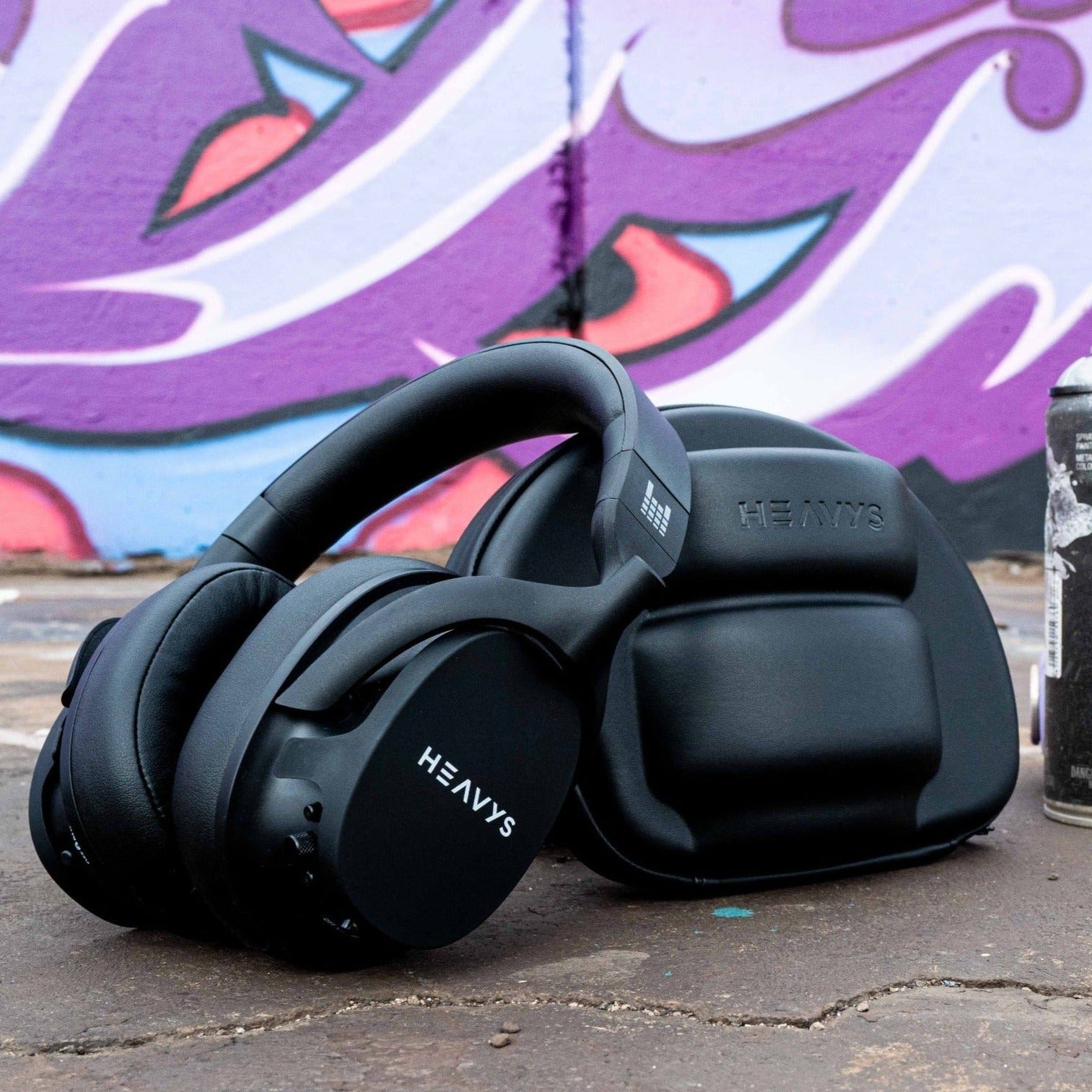 Heavys BLEGH Shells by Artist T1M Limited Edition HEAVYS Headphone Shells & Headphone Bundle
