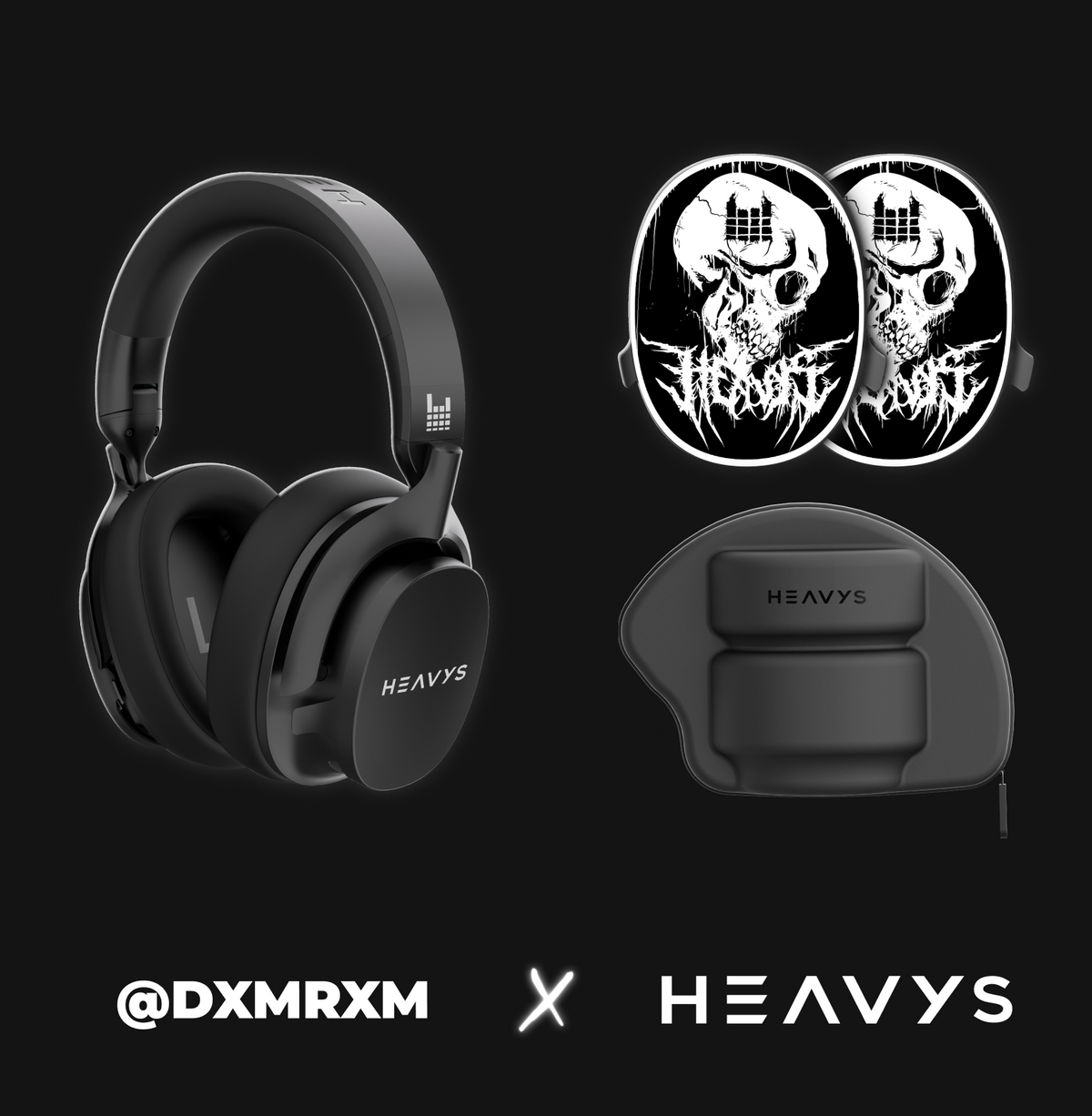 Heavys Headphones + Shells Bundle