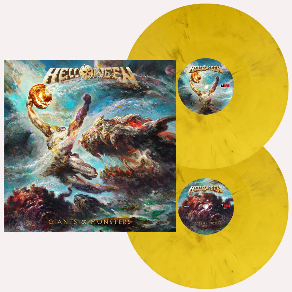 Giants & Monsters (Indie Exclusive) (Yellow Marble Vinyl) (Pumpkin Etching & Booklet) [2LP] Vinyl Record