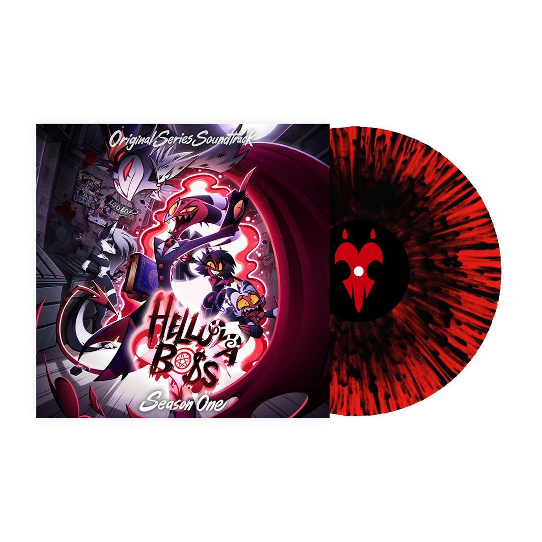 Helluva Boss: Season 1 (Original Soundtrack) [Indie Exclusive Demon Blood Vinyl] Vinyl Record