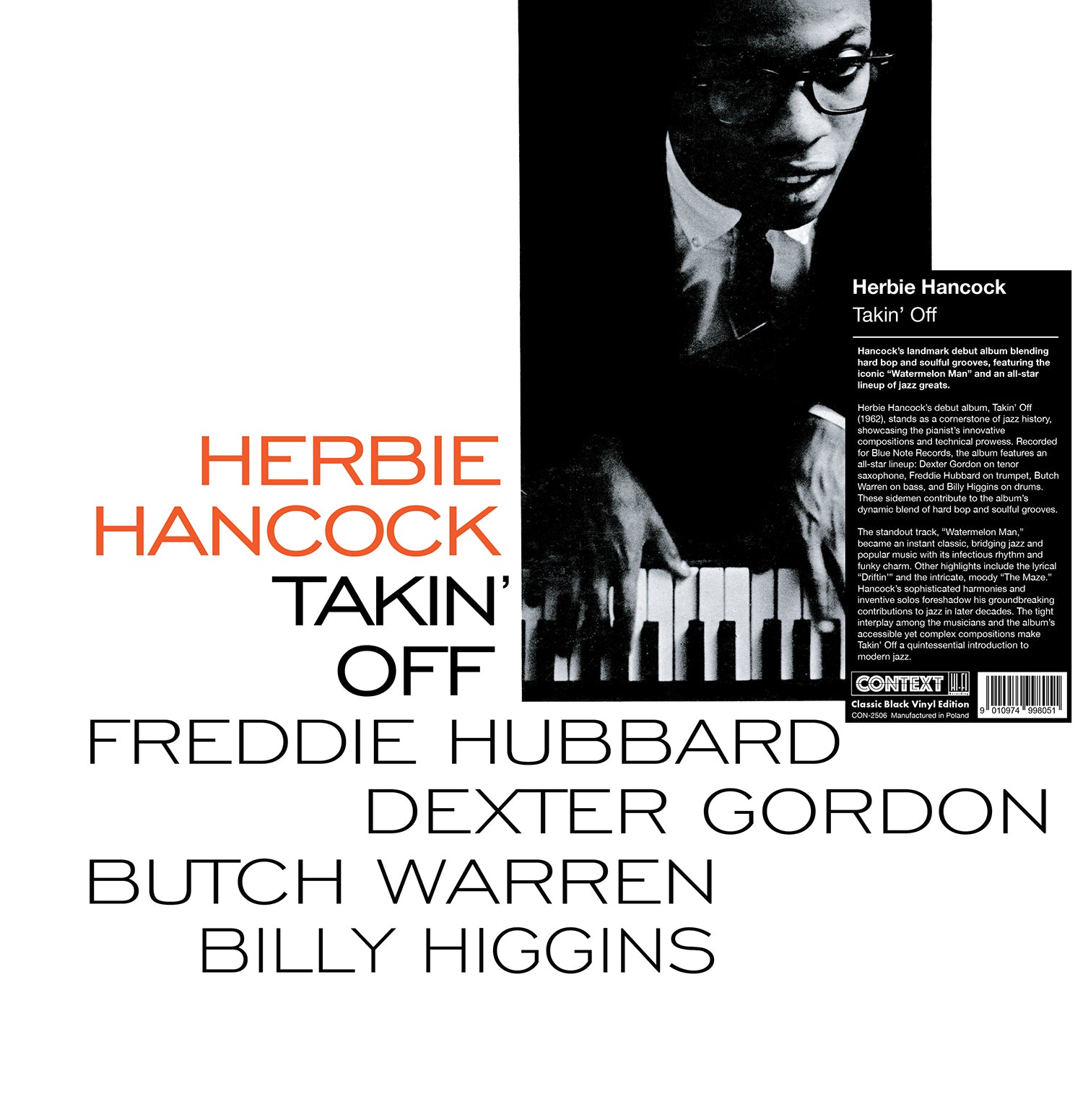 Herbie Hancock - Takin' Off (VINYL) | Mint (M) Mint (M)