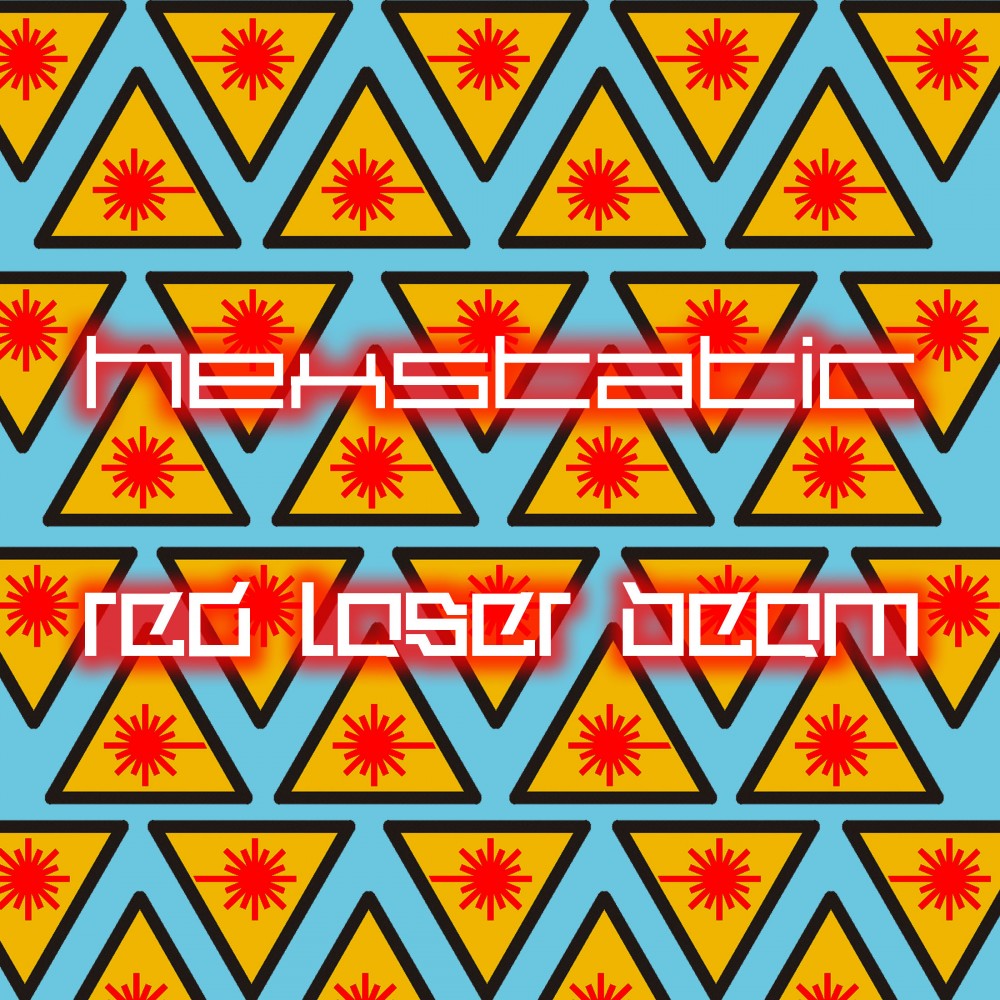 Red Laser Beam Vinyl Record