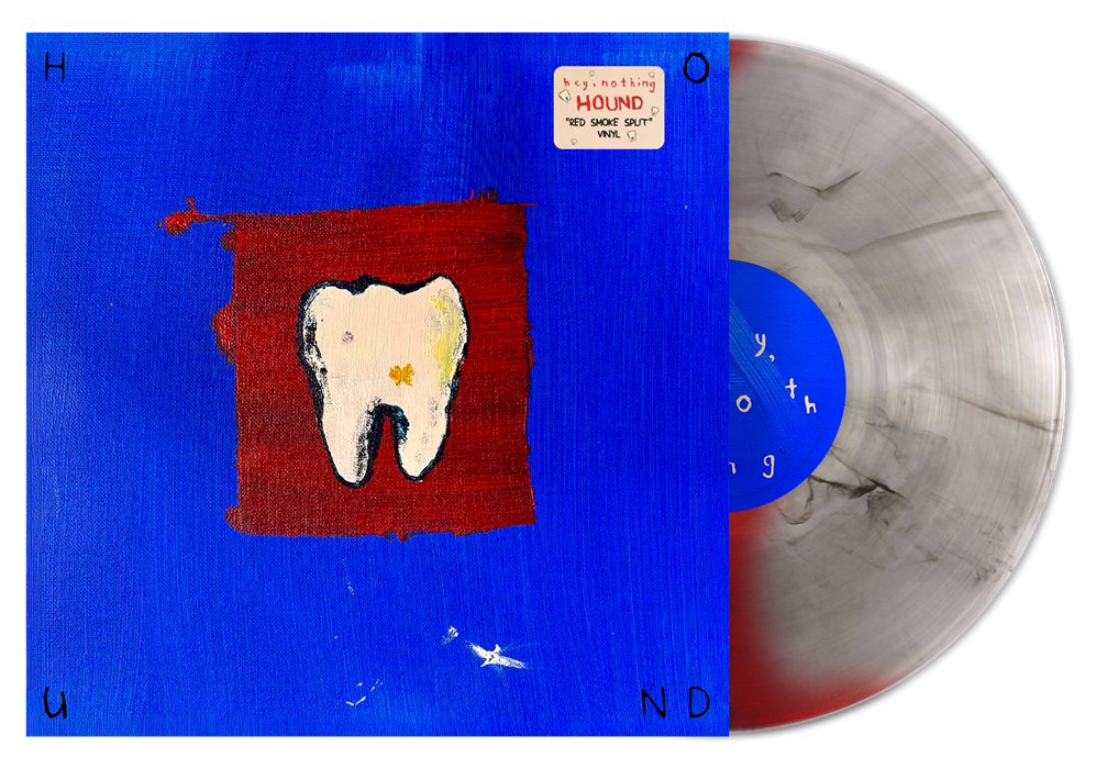 Hey Nothing - Hound [Red Smoke Split LP] Vinyl Record