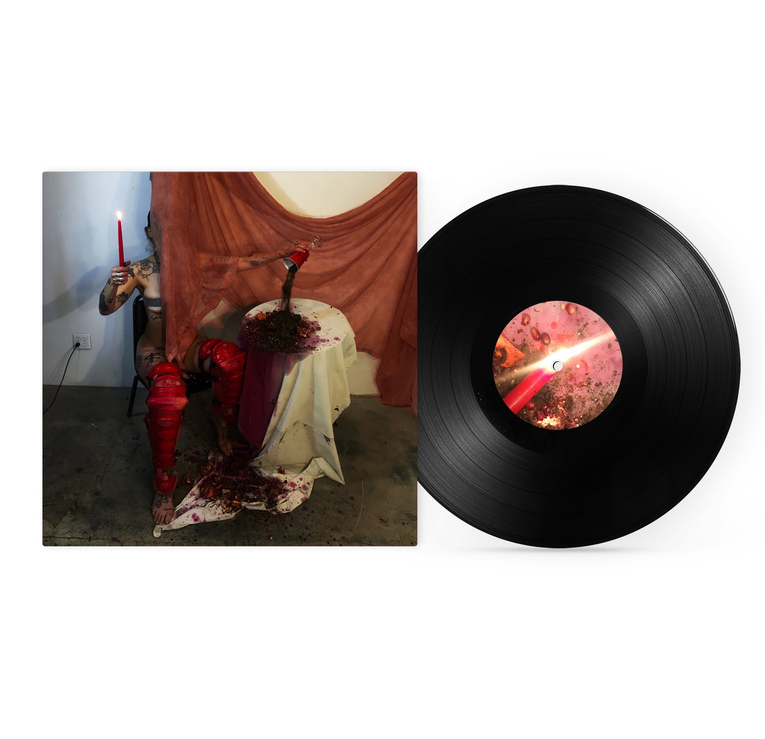 Hide - 'Spit Or Swallow Every Soul Will Taste Death' LP + 7" Vinyl Record
