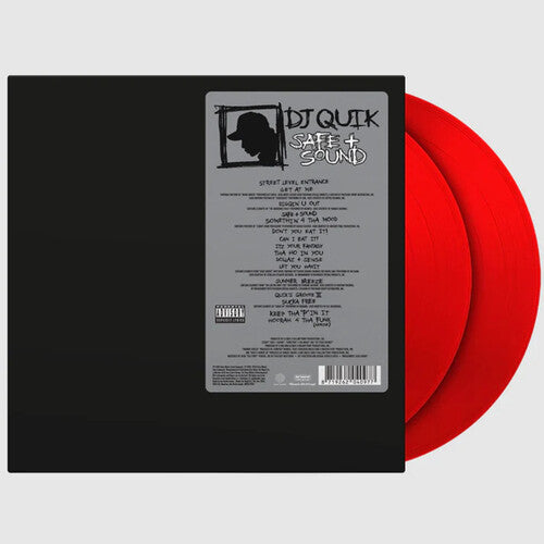 Dj Quik - (PRE-ORDER 12/12/25) Safe & Sound (2x Translucent Red Vinyl) | Mint (M) Mint (M)