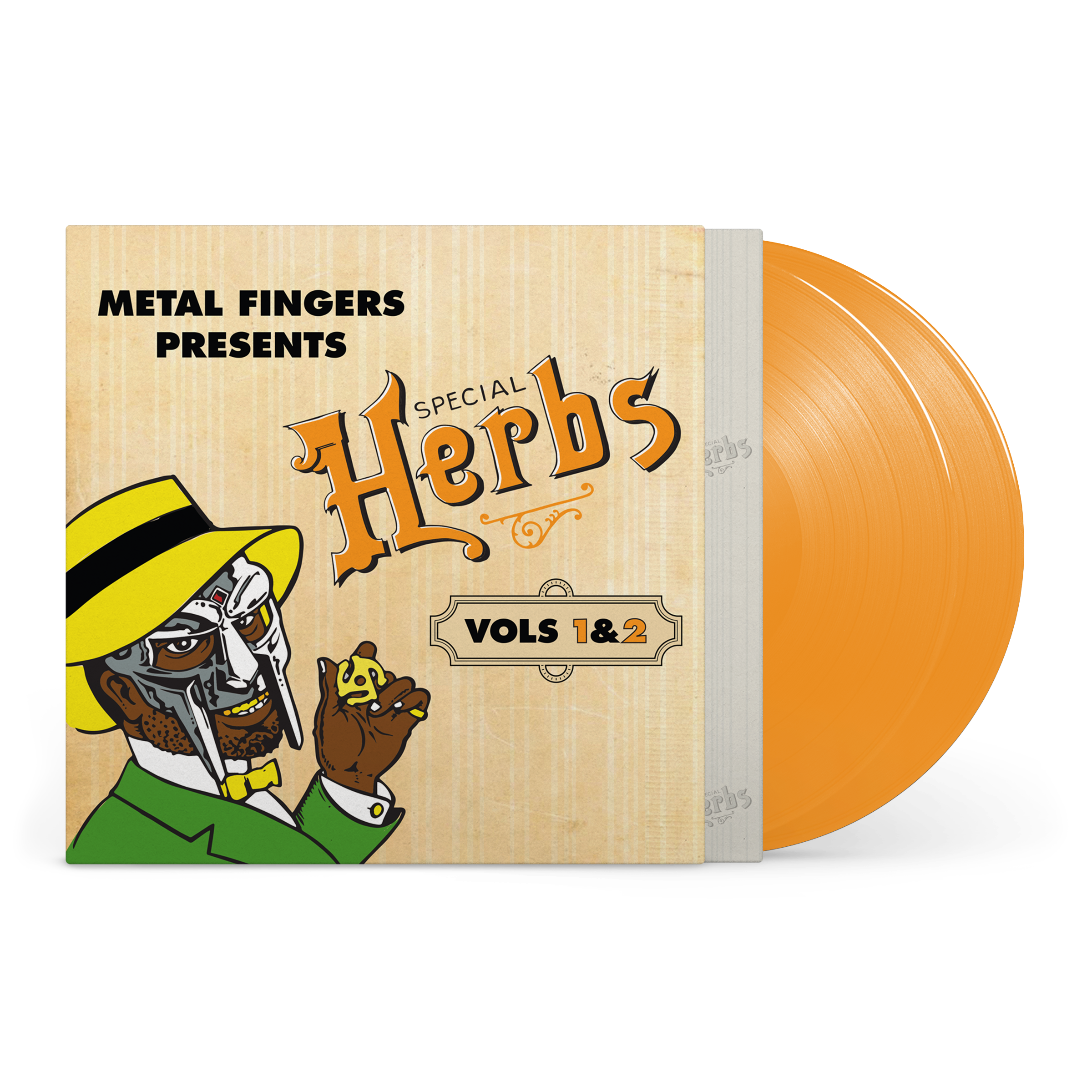 Metal Fingers Presents: Special Herbs Vol. 1 & 2 (MUSTARD YELLOW VINYL) | Mint (M) Mint (M)