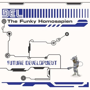 Del The Funky Homosapien - (PRESALE 6/26/26) Future Development (METALLIC BLUE 2xVINYL) | Mint (M) Mint (M)