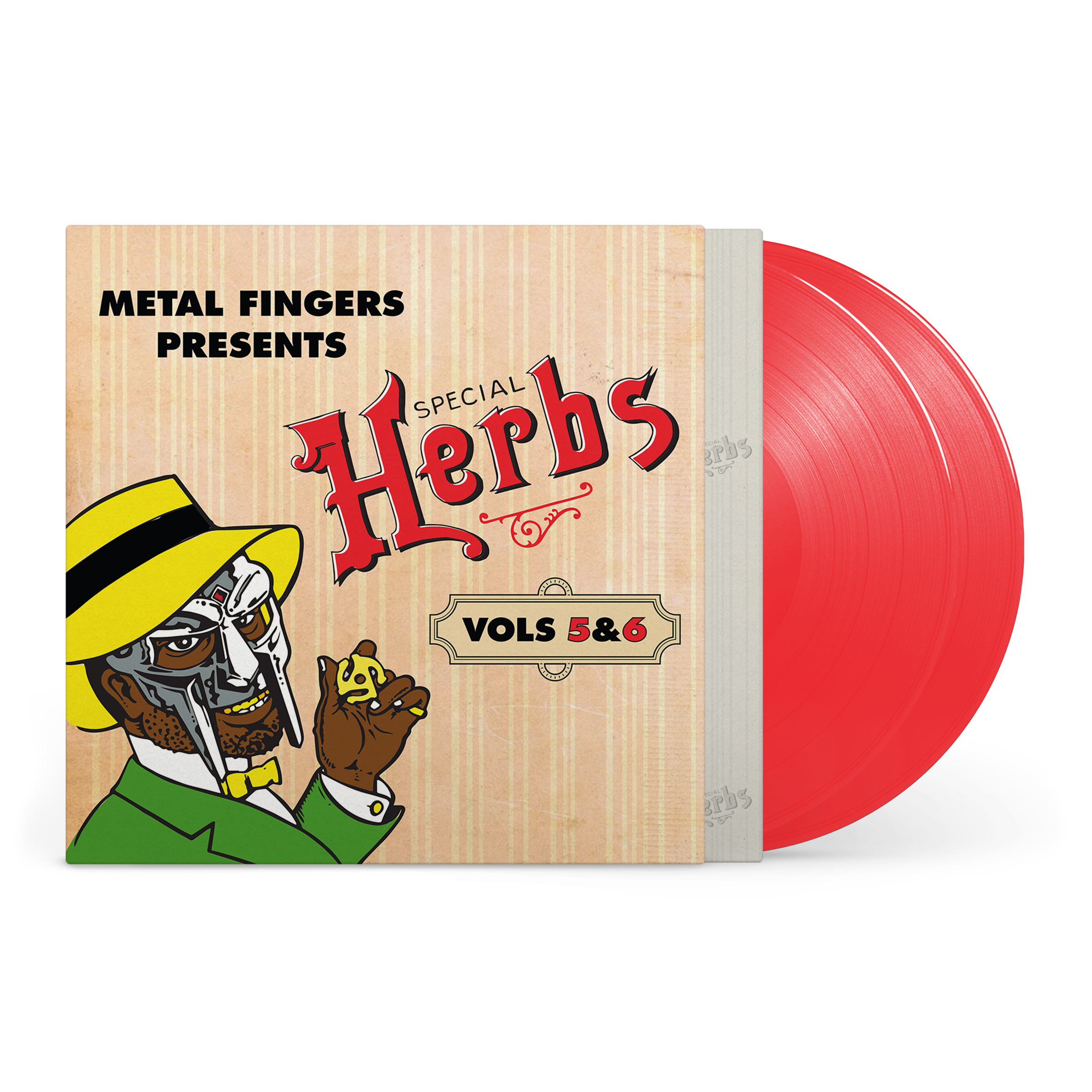 Metal Fingers Presents: Special Herbs Vol. 5 & 6 (APPLE RED VINYL) | Mint (M) Mint (M)