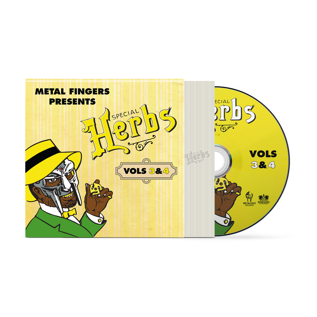Metal Fingers Presents: Special Herbs Vol. 3 & 4 (CD) | Mint (M) Mint (M)