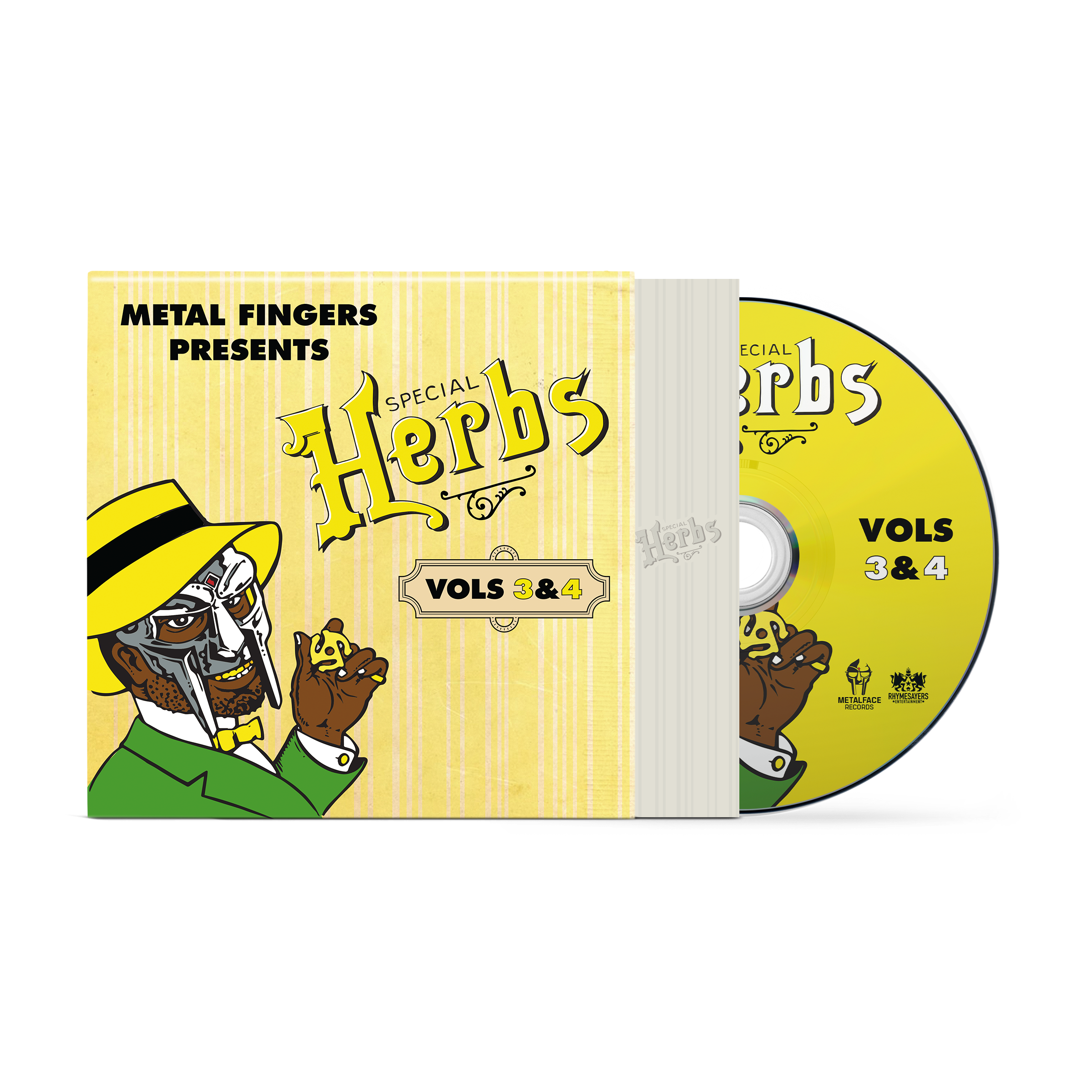 Metal Fingers Presents: Special Herbs Vol. 3 & 4 (CD) | Mint (M) Mint (M)