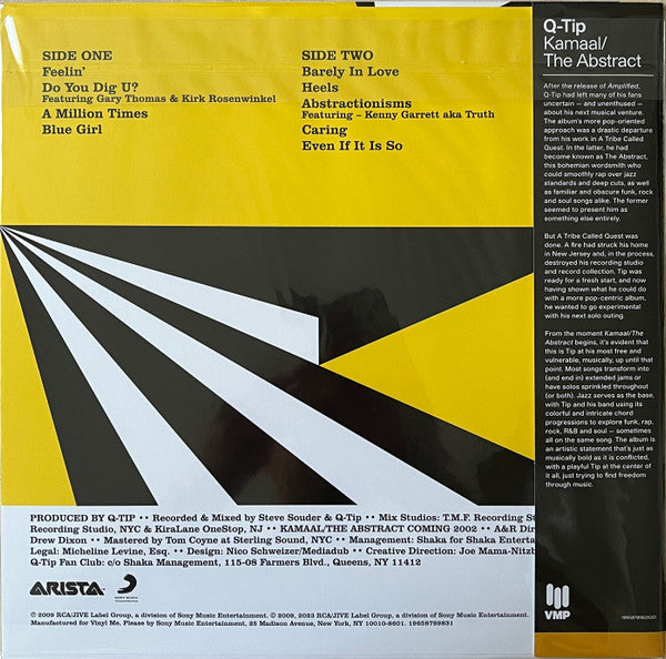 Kamaal/The Abstract (BLACK, WHITE, & YELLOW VINYL) | Mint (M) Mint (M)