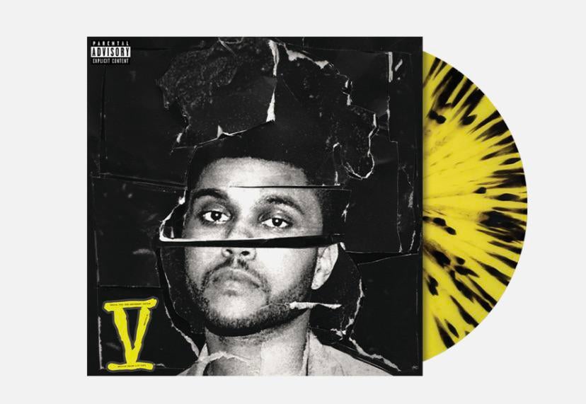 The Weeknd - Beauty Behind The Madness (Yellow w/ Black Splatter Vinyl) | Mint (M) Mint (M)