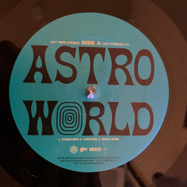 Travis Scott (2) - Astroworld | Mint (M) Mint (M)