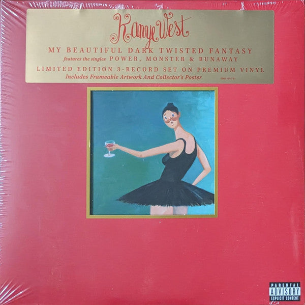 Kanye West - My Beautiful Dark Twisted Fantasy Vinyl Record