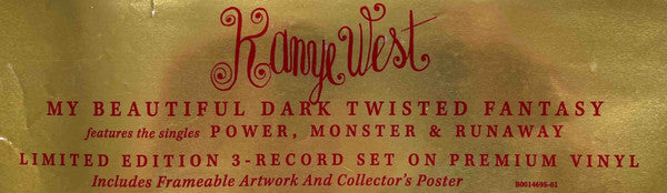 Kanye West - My Beautiful Dark Twisted Fantasy Vinyl Record