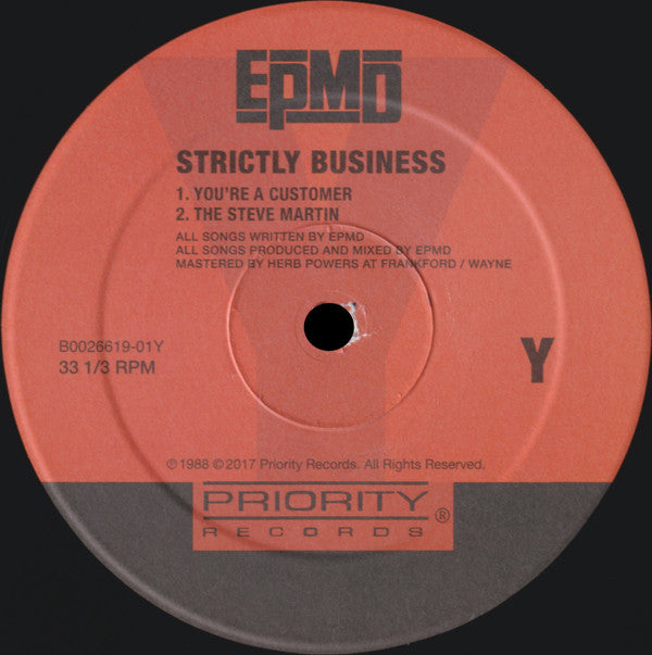 EPMD - Strictly Business (2xVINYL) | Mint (M) Mint (M)