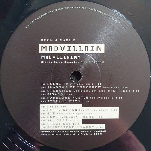 Madvillain (MF DOOM + Madlib) - Madvillainy (2xVINYL) | Mint (M) Mint (M)