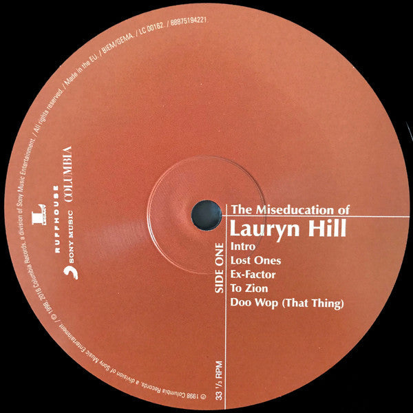 The Miseducation Of Lauryn Hill (IMPORT - 2xVINYL) | Mint (M) Mint (M)