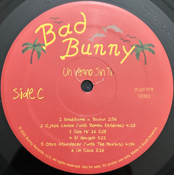 Bad Bunny - Un Verano Sin Ti (PROMO 2xVINYL) |