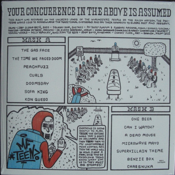 MF TEEN: Your Concurrence In The Above Is Assumed (OPAQUE ORANGE VINYL) | Mint (M) Mint (M)
