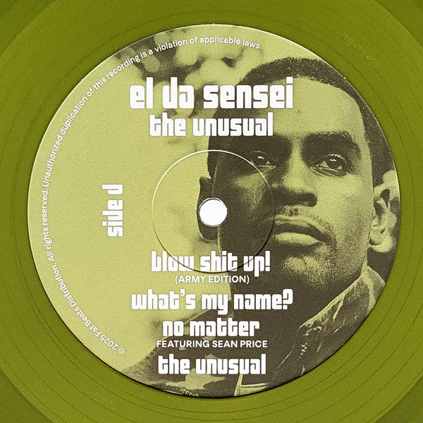 El Da Sensei - The Unusual (GREEN VINYL) |