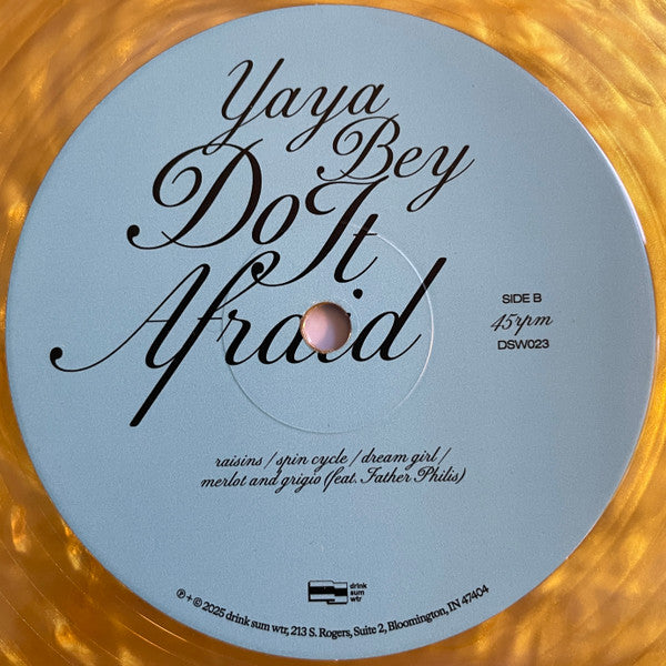 Do It Afraid (COLOR VINYL) | Mint (M) Mint (M)
