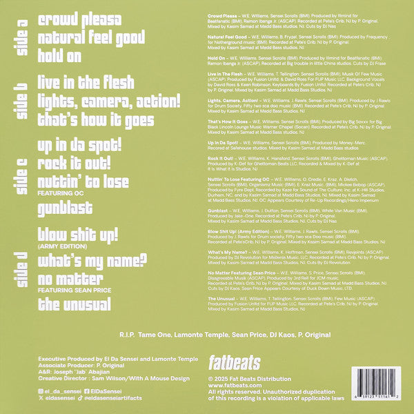 El Da Sensei - The Unusual (GREEN VINYL) |