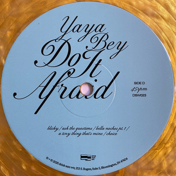 Do It Afraid (COLOR VINYL) | Mint (M) Mint (M)