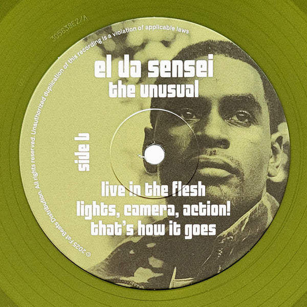 El Da Sensei - The Unusual (GREEN VINYL) |