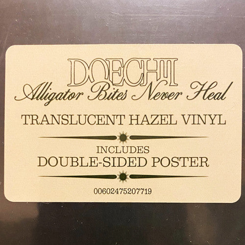 Doechii - Alligator Bites Never Heal (TRANSLUCENT HAZEL VINYL)*DISCOUNTED* |
