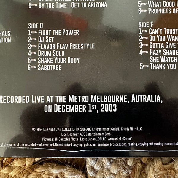 Revolverlution Tour 2003 (3xVINYL) | Mint (M) Mint (M)