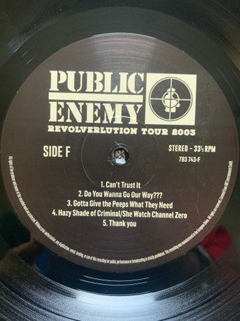 Revolverlution Tour 2003 (3xVINYL) | Mint (M) Mint (M)
