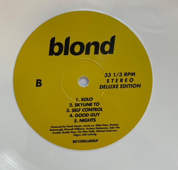 Blond (2xUNOFFICIAL VINYL) |