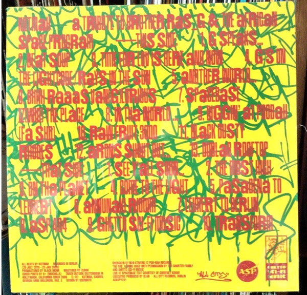 Kutmah - A Tribute To Brother Ras G & The Afrikan Space Program (VINYL) |