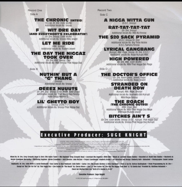 Dr. Dre - The Chronic (2xVINYL) | Mint (M) Mint (M)