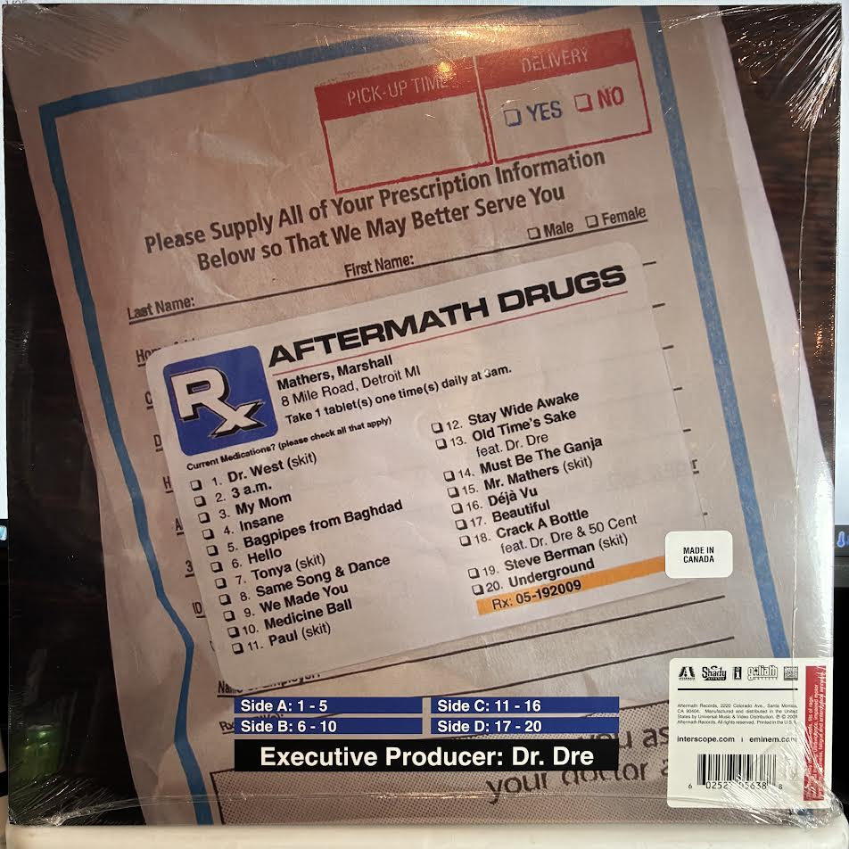 Eminem - Relapse [Explicit Content] (2 Lp's) | Mint (M) Mint (M)