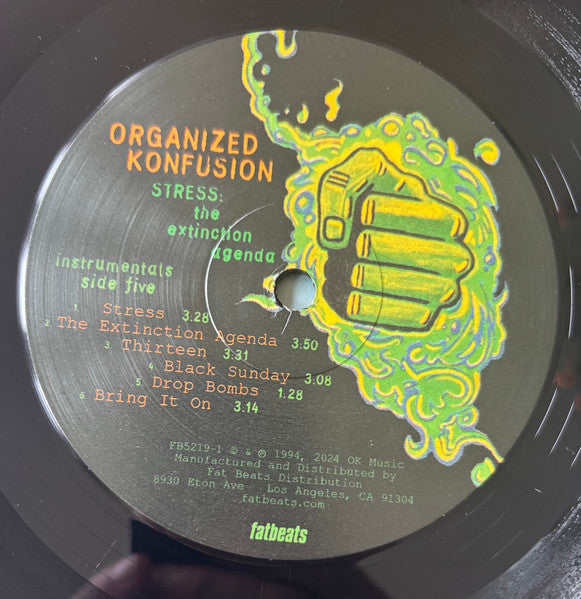 Organized Konfusion - Stress: The Extinction Agenda (30th Anniversary Deluxe Edition)(3xVINYL) |