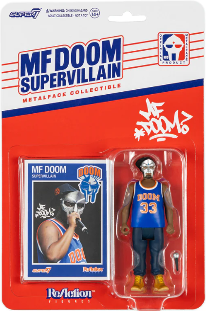 MF Doom - Super7 / Supervillain (Metalface Collectible) |