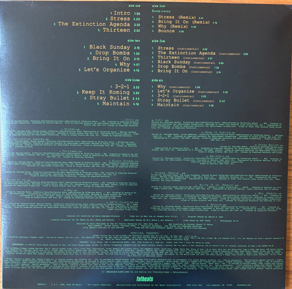 Organized Konfusion - Stress: The Extinction Agenda (30th Anniversary Deluxe Edition)(3xVINYL) |