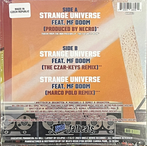 Strange Universe (7" VINYL) | Mint (M) Mint (M)