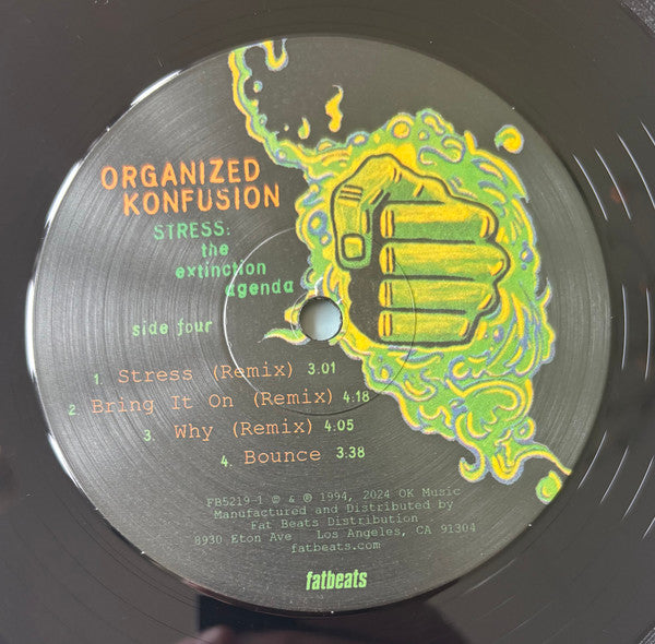 Organized Konfusion - Stress: The Extinction Agenda (30th Anniversary Deluxe Edition)(3xVINYL) |