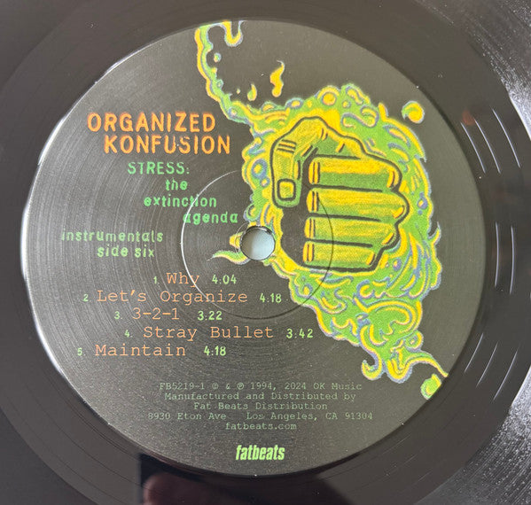 Organized Konfusion - Stress: The Extinction Agenda (30th Anniversary Deluxe Edition)(3xVINYL) |